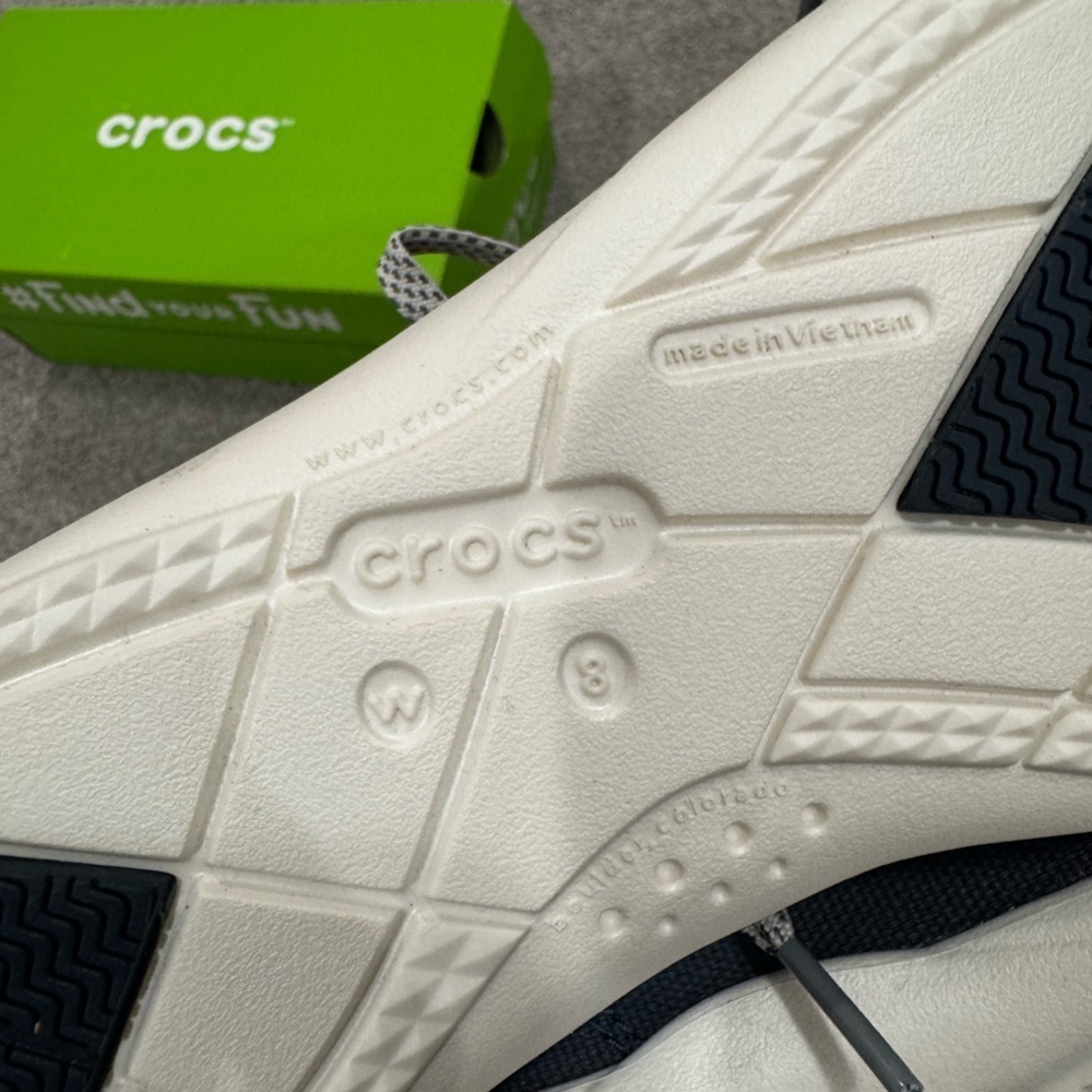 ✨NWT✨ CROCS Women’s Walt II Canvas Skimmer Shoes - Picture 6 of 10